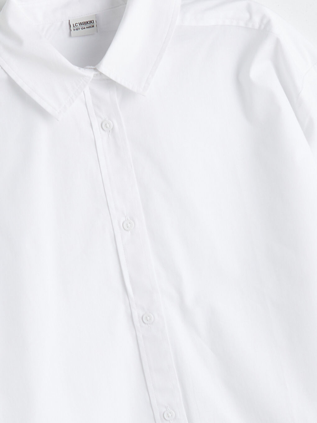 LCW Kids Basic Girls' Shirt -W54953Z4-Q6K