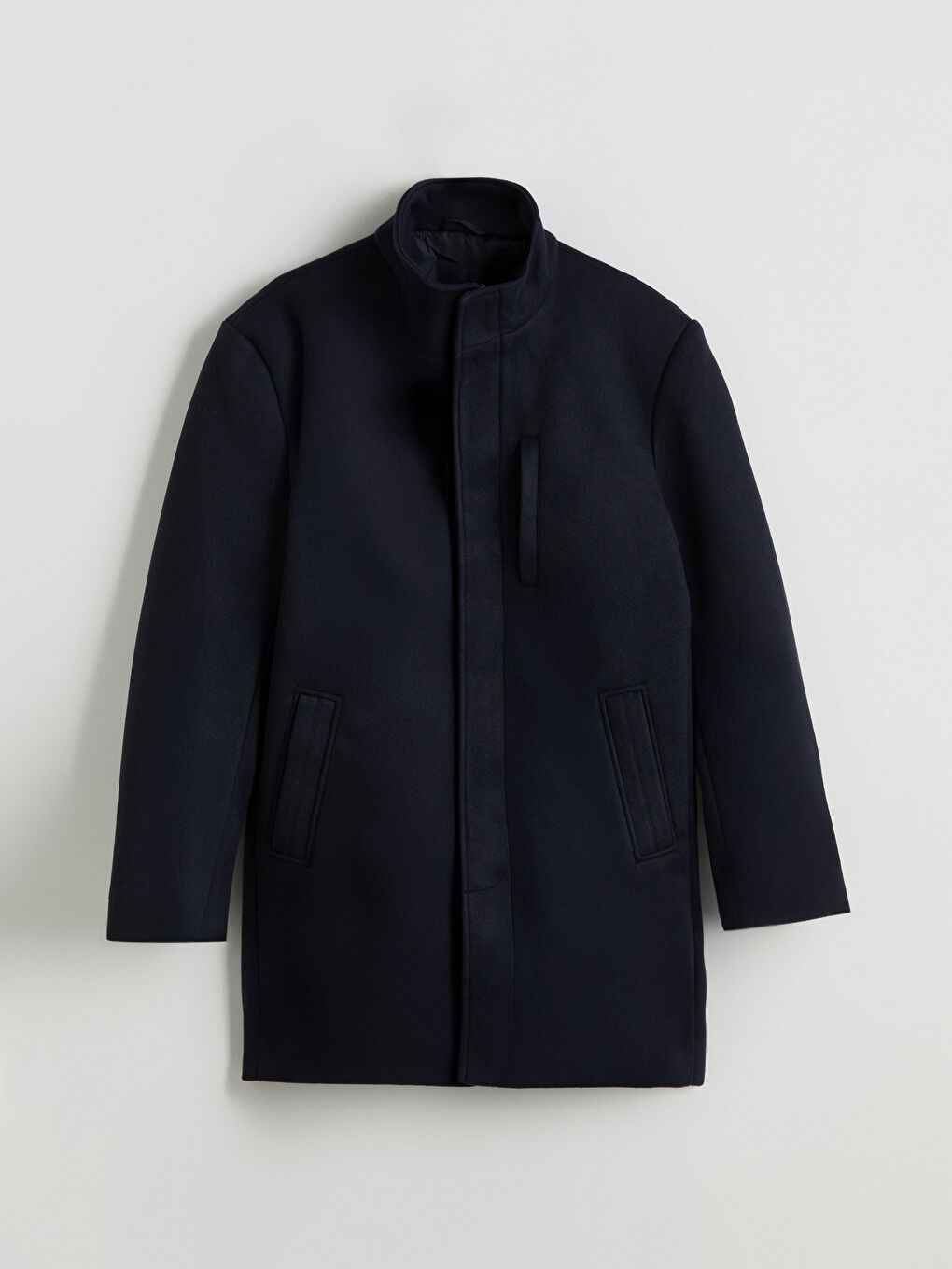 High Collar Men's Cachet Coat-5