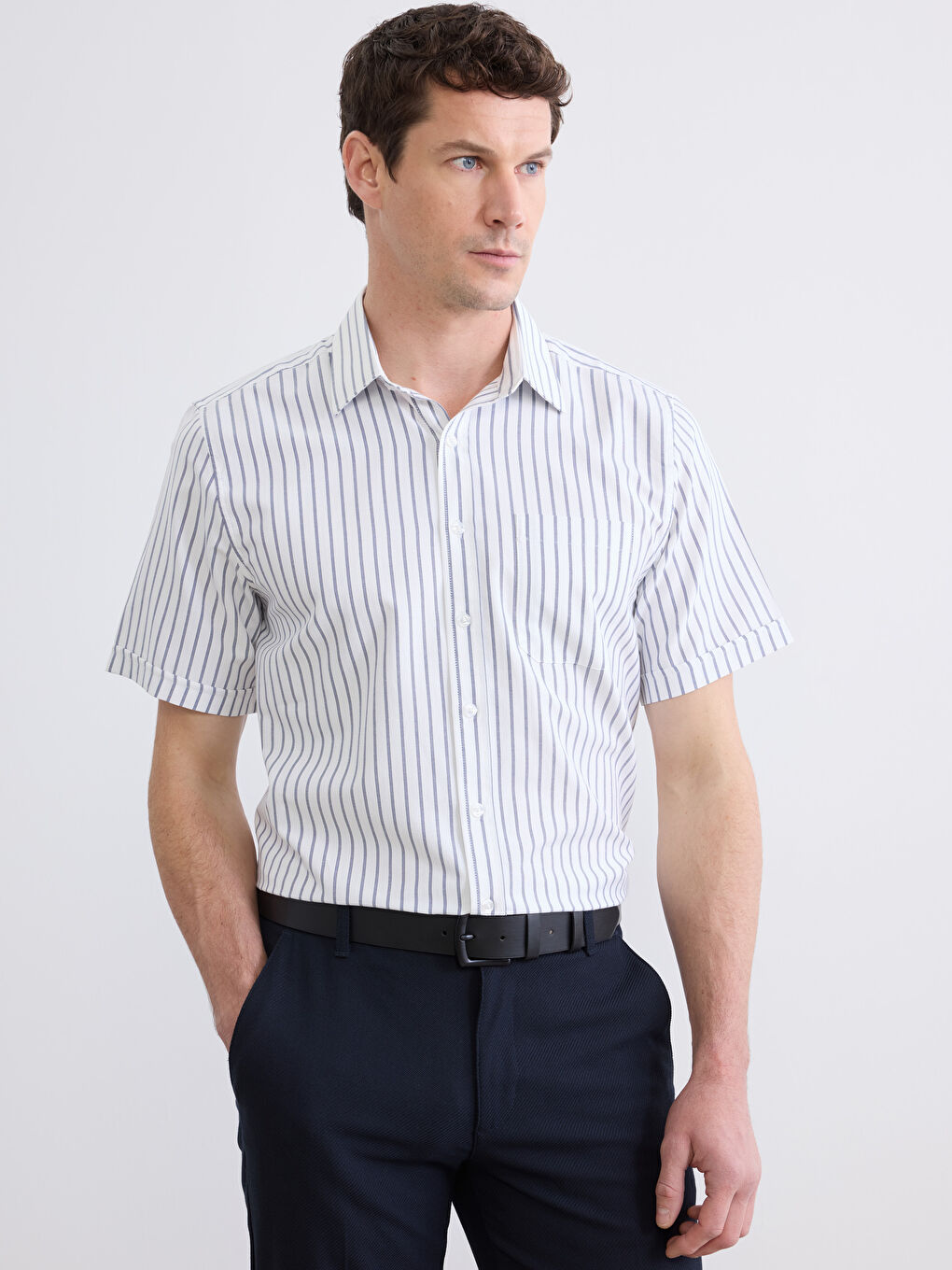 Reversible Faux Leather Men's Belt