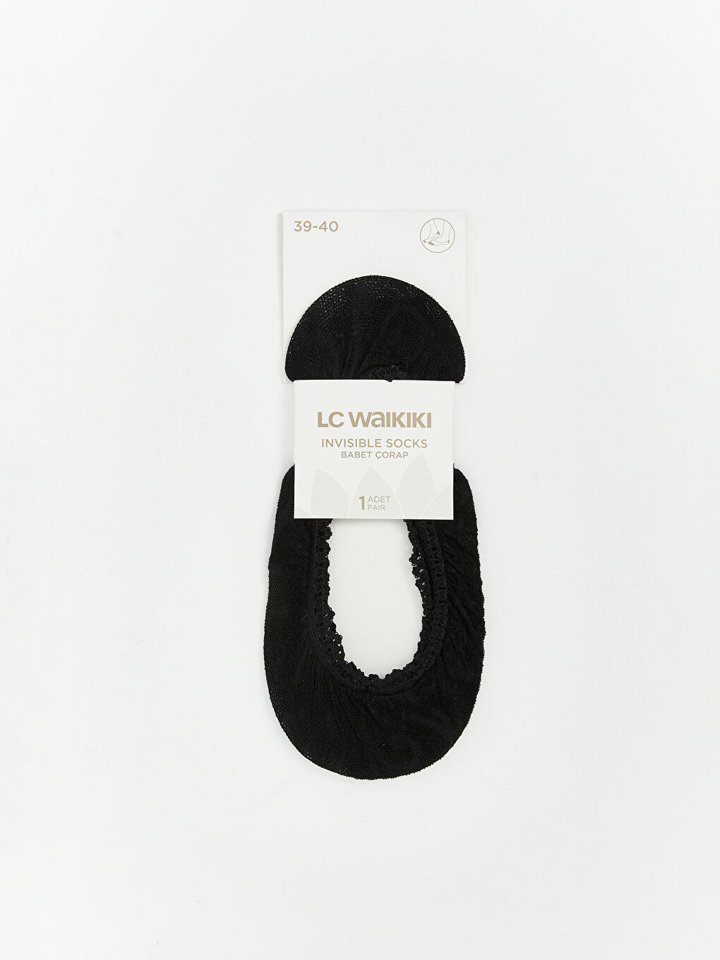 Women's Plain Invisible Socks-2