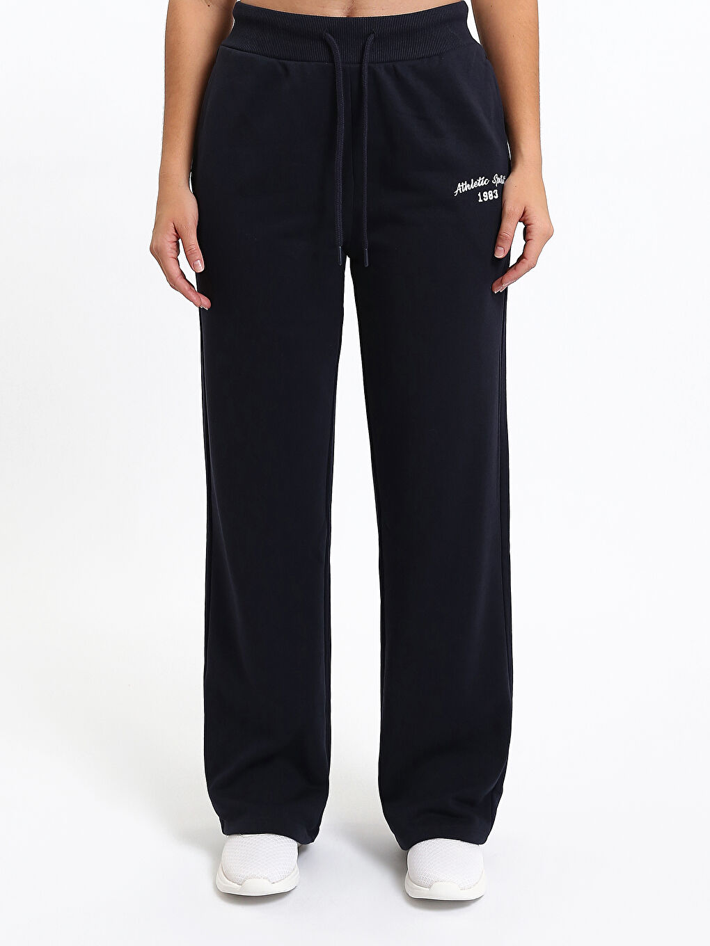 Women's Sweatpants with Elastic Waist-1