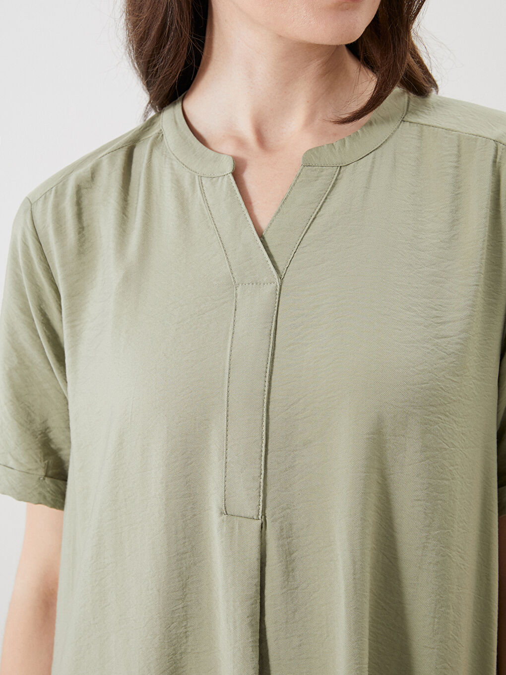 LCW Grace Woman GREEN Dress -W55010Z8-K0R