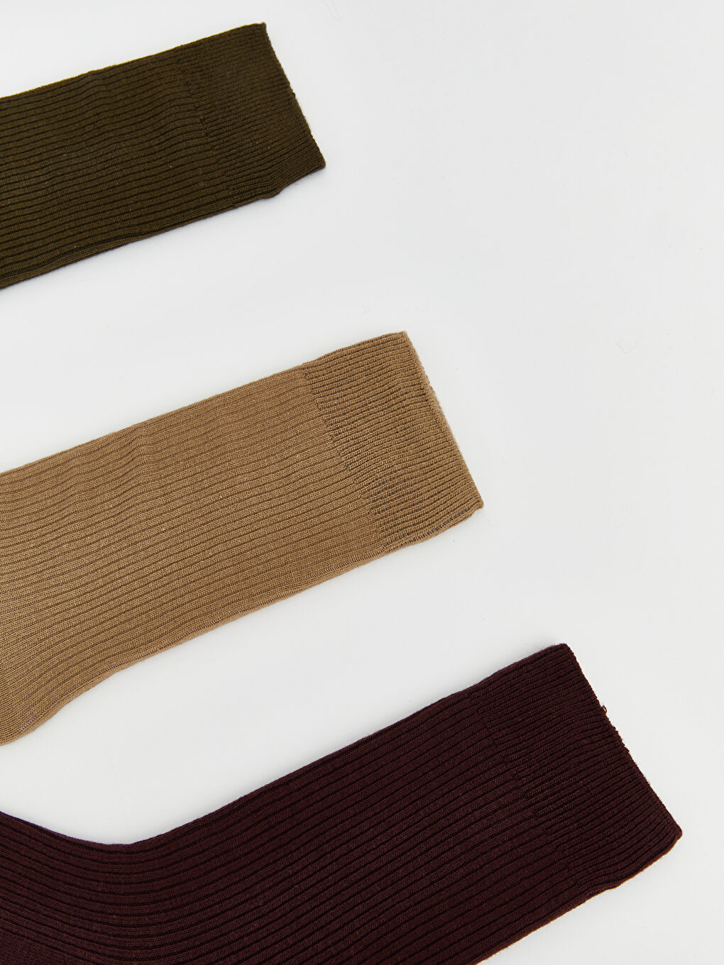 Kahverengi Erkek Soket Çorap 5'li-1