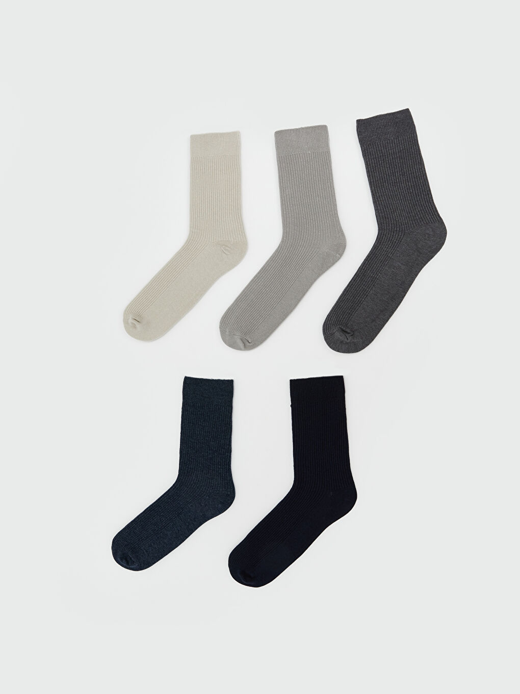 LCW ACCESSORIES Men's Ankle Socks 5 Pack -W55014Z8-K00
