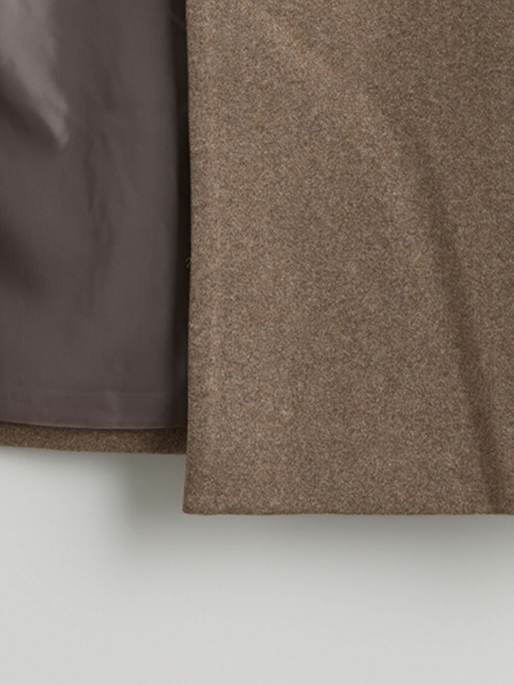 Manteau Cachet à Col Veste pour Femmes-6