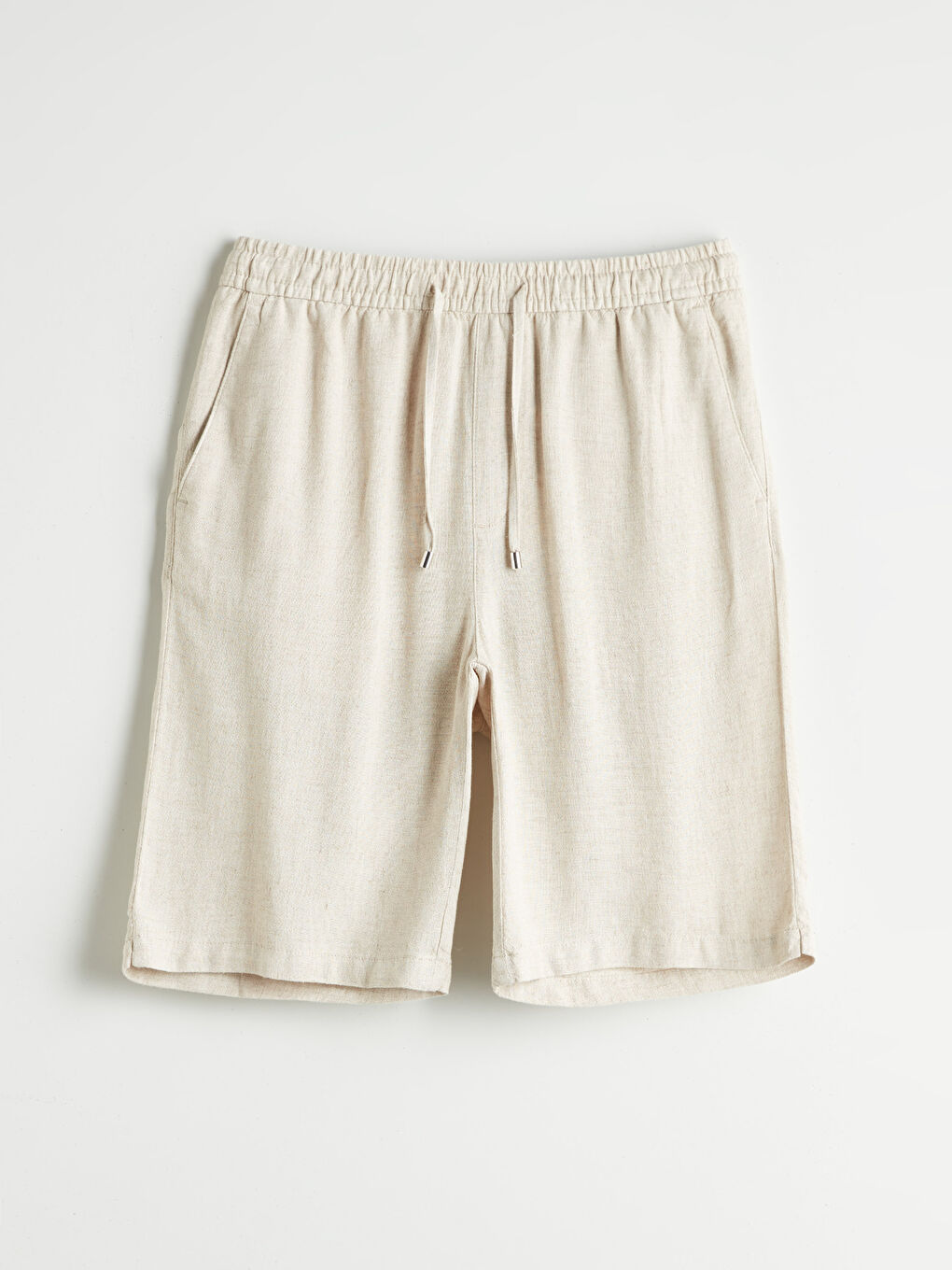 LCW Vision Standard Fit Linen Blend Men's Shorts -W55057Z8-RW0