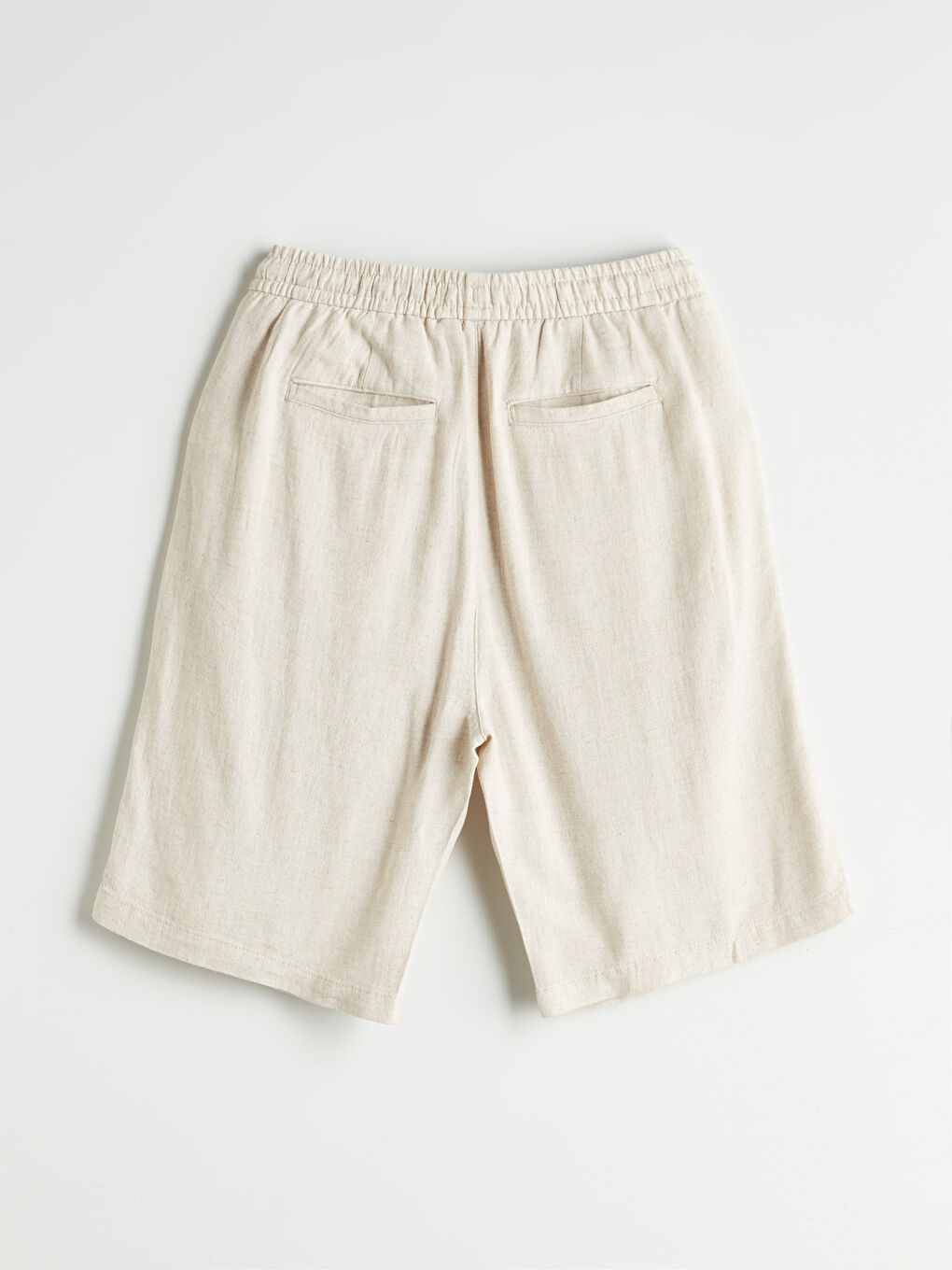 LCW Vision Standard Fit Linen Blend Men's Shorts -W55057Z8-RW0