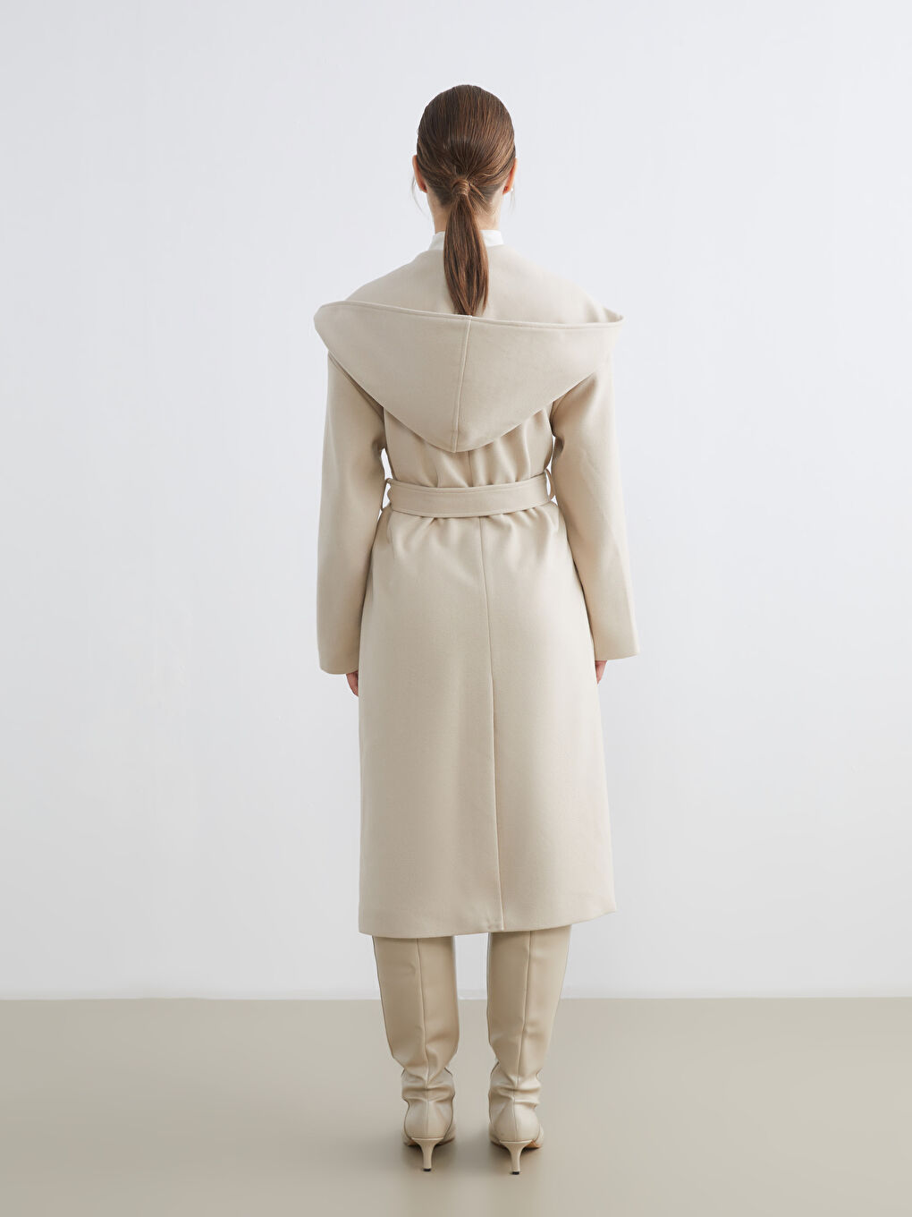 Hooded Women's Cachet Coat-4