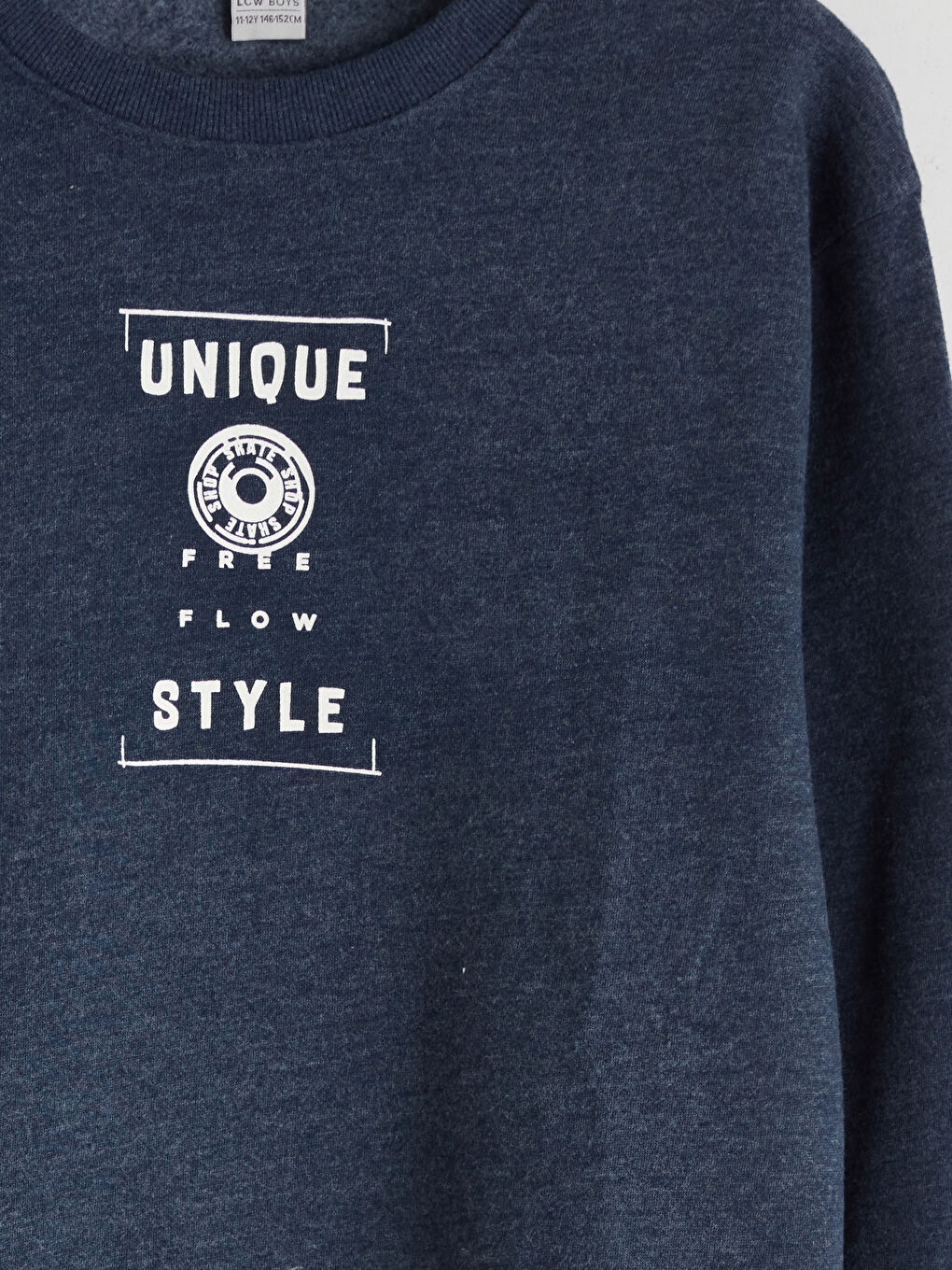 Принтиран Плътен Суитшърт за Момчета-3