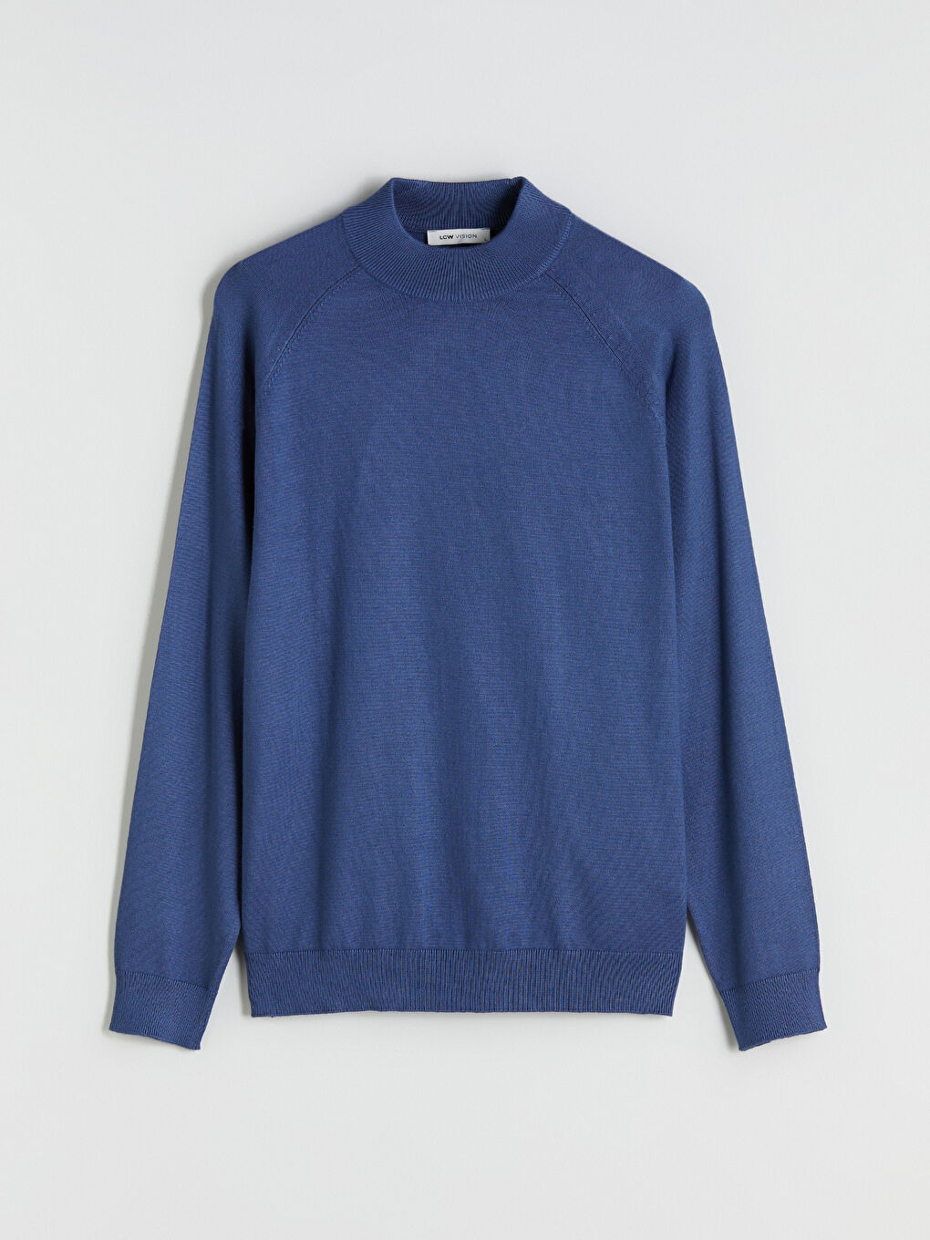 Half Turtleneck Long Sleeve Men's Knitwear Sweater-4