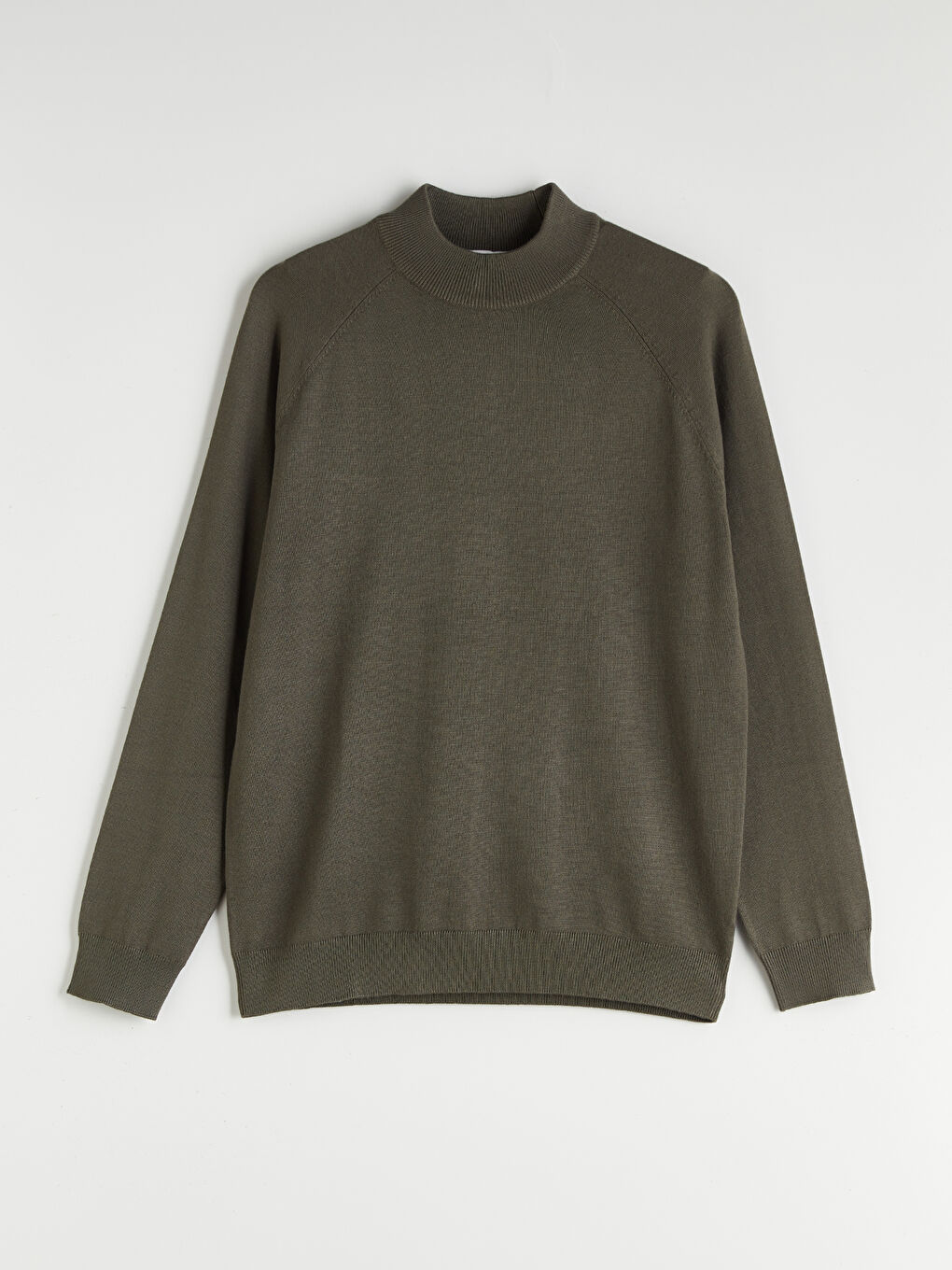 Half Turtleneck Long Sleeve Men's Knitwear Sweater