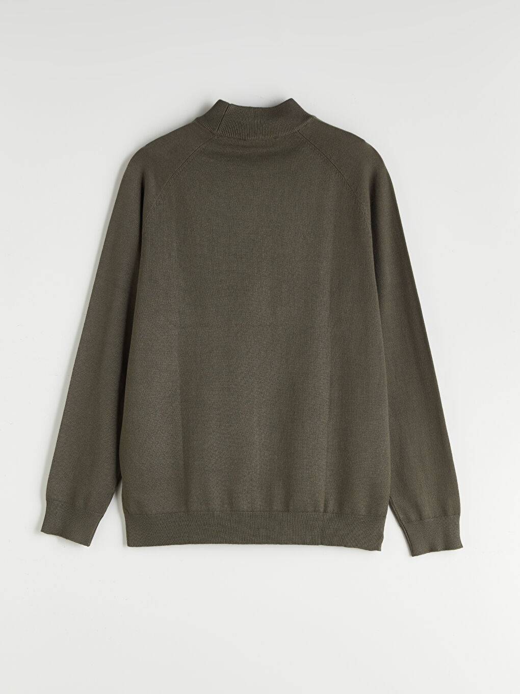 Half Turtleneck Long Sleeve Men's Knitwear Sweater-1