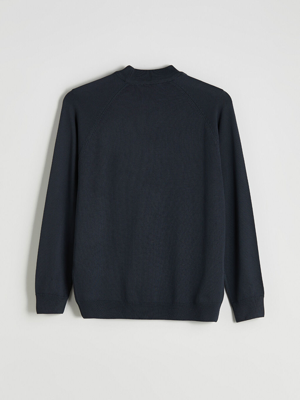 Antrasit Yarım Balıkçı Yaka Uzun Kollu Erkek Triko Kazak-5