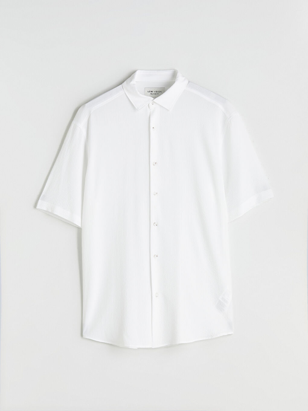 Regular Fit Short Sleeve Men's Shirt-8