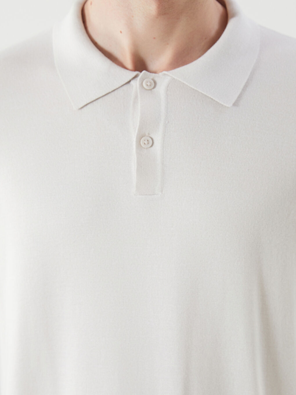 Polo Neck Men's Knitwear Sweater-2