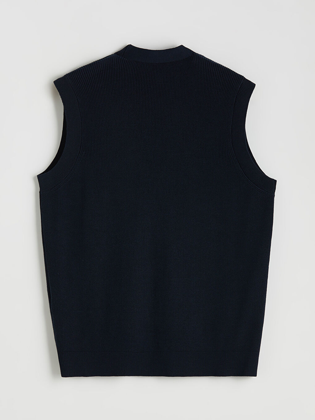 Regular Fit V Neck Men's Knitwear Waistcoat-5