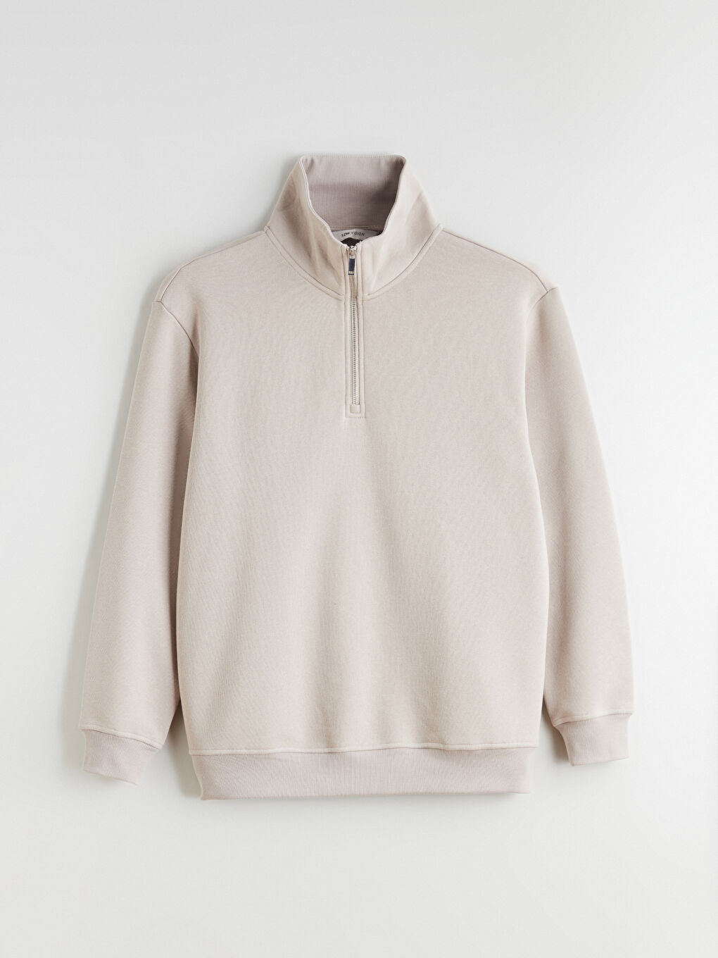 Толстовка с молнией и воротником-труба для мужчин-4