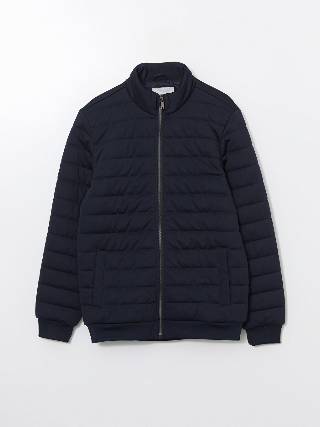 LCW Vision Funnel Neck Quilted Men's Zip-Up Sweatshirt -W55118Z8-RFH