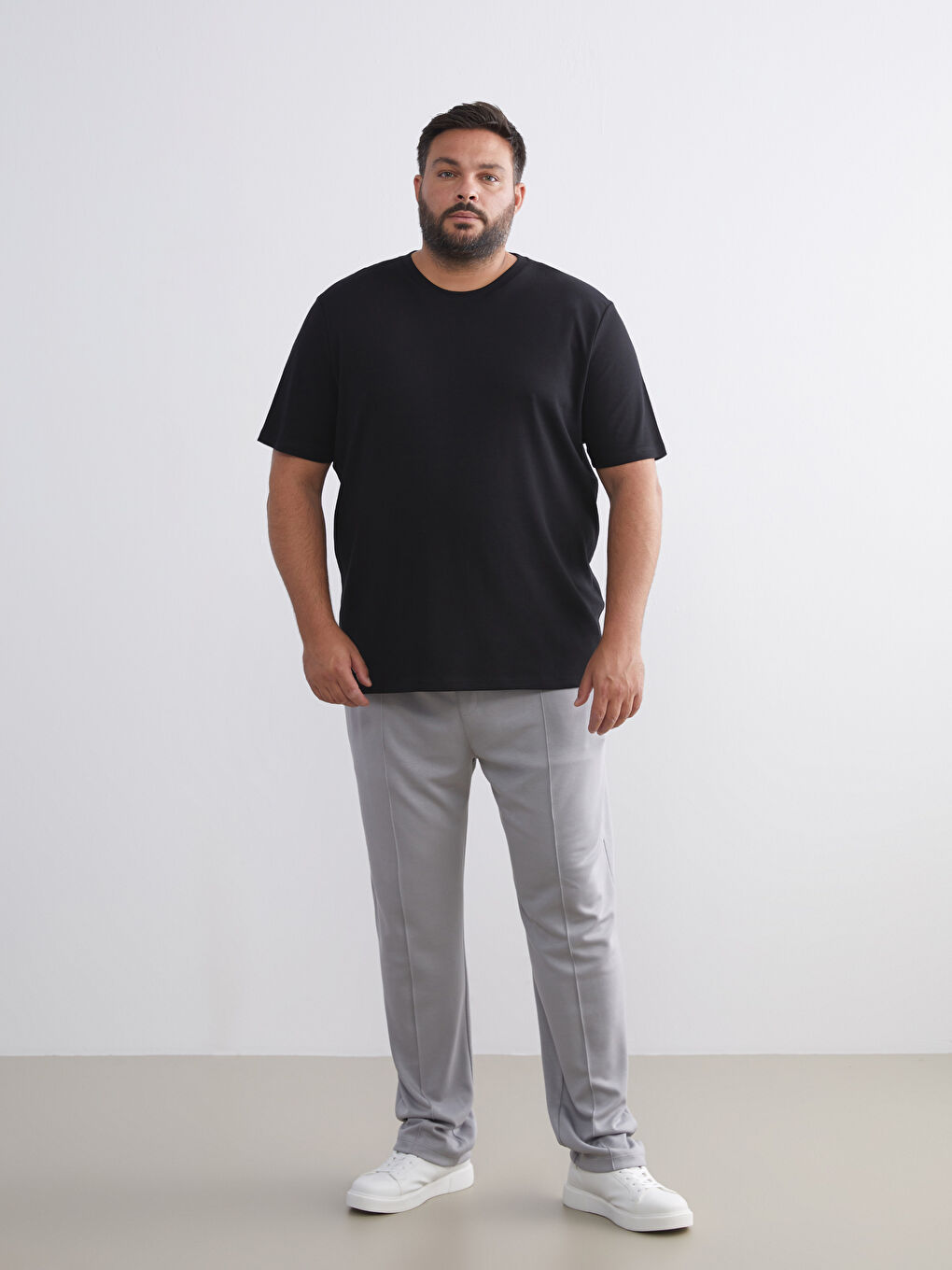 Crew Neck Printed Jersey Men's T-Shirt-5