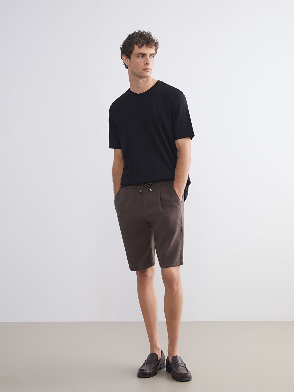 Crew Neck Printed Jersey Men's T-Shirt-2