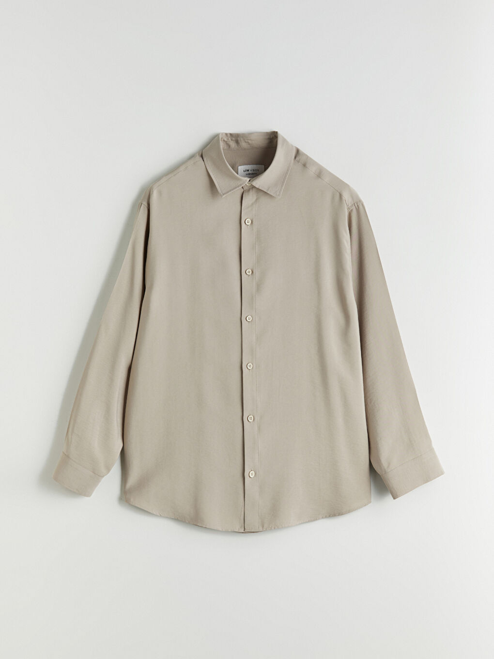 LCW Vision Relaxed Fit Long Sleeve Men's Shirt -W55142Z8-HZZ