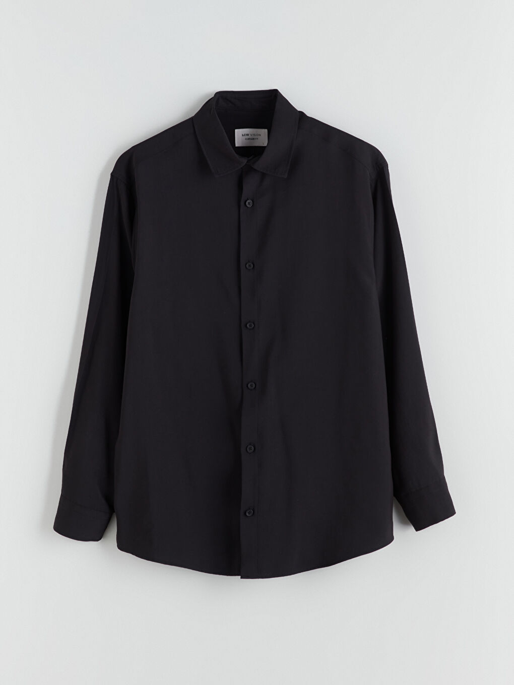 LCW Vision Relaxed Fit Long Sleeve Men's Shirt -W55142Z8-CVL