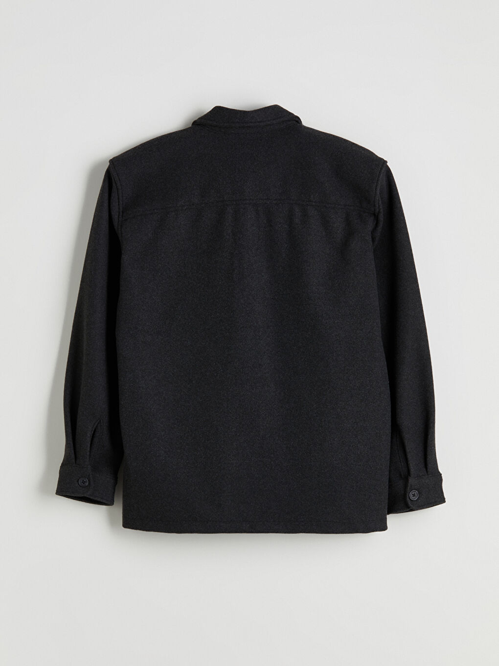 Regular Fit Long Sleeve Cachet Men's Shirt Jacket-5