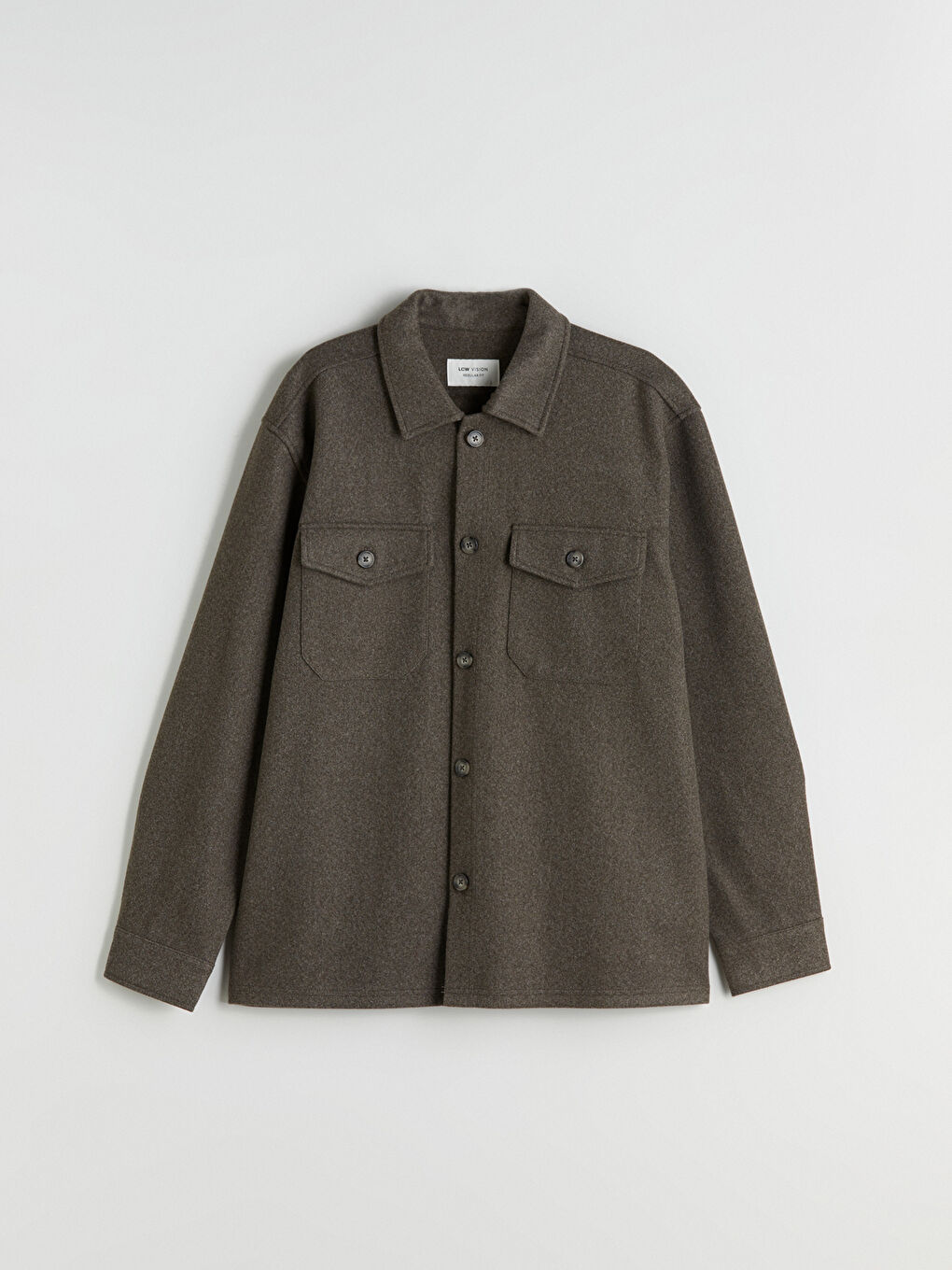 Regular Fit Long Sleeve Cachet Men's Shirt Jacket