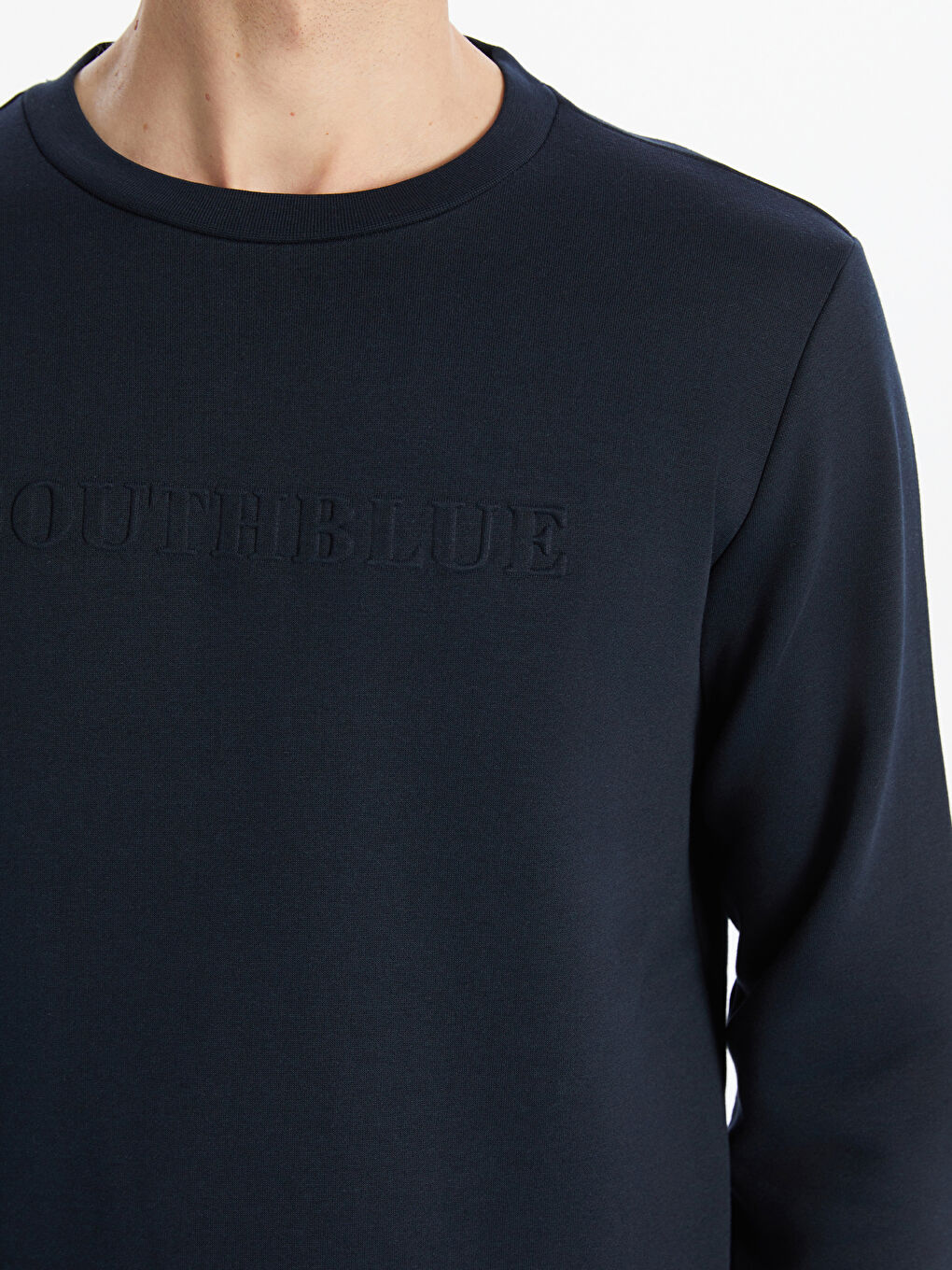 Crew Neck Printed Men's Sweatshirt-2