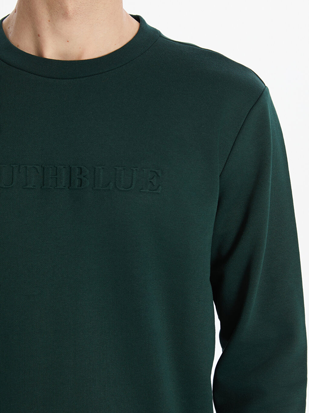 Crew Neck Printed Men's Sweatshirt-2