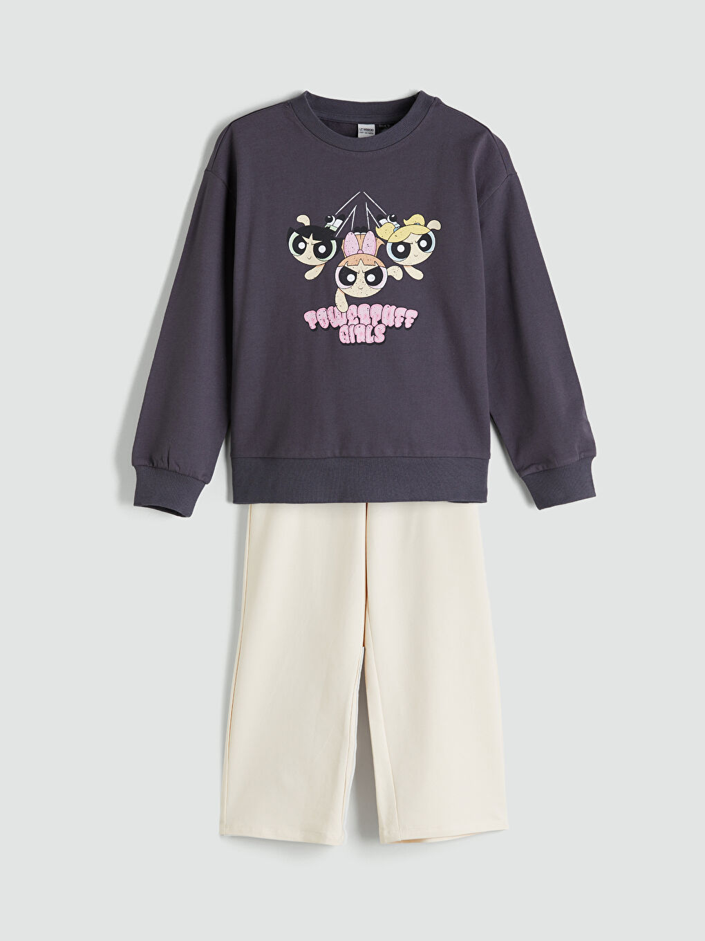 LCW Kids Girl ANTHRACITE Set -W55156Z4-HHY