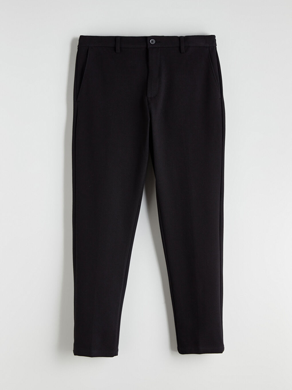 Ерлерге арналған стандартты пішім серпімді белдік шалбар-4