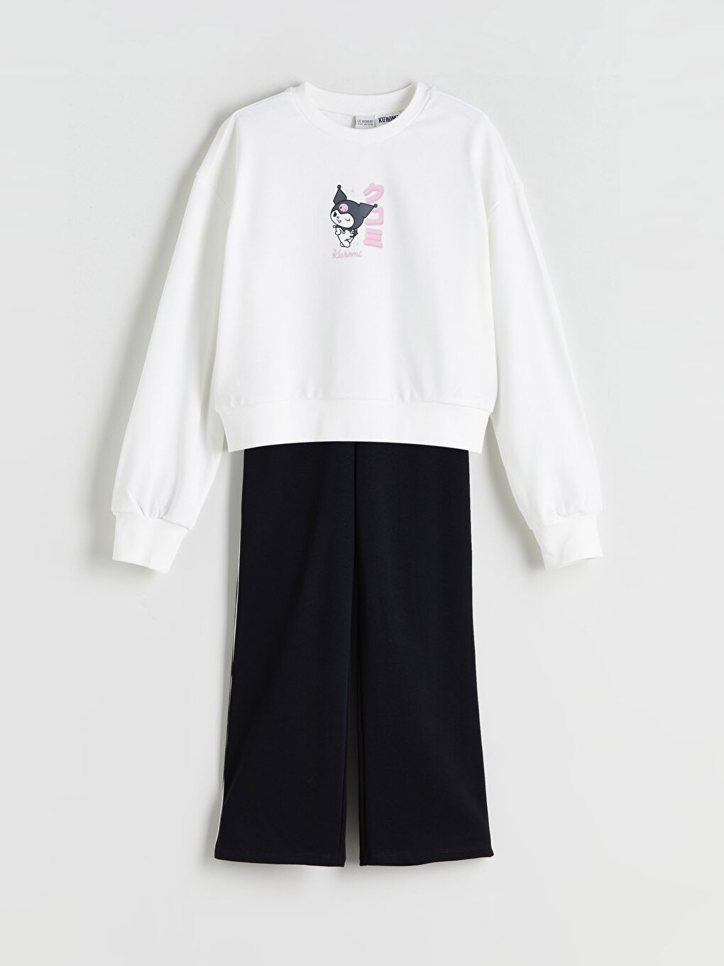 LCW Kids Girl ECRU Set -W55159Z4-R9J