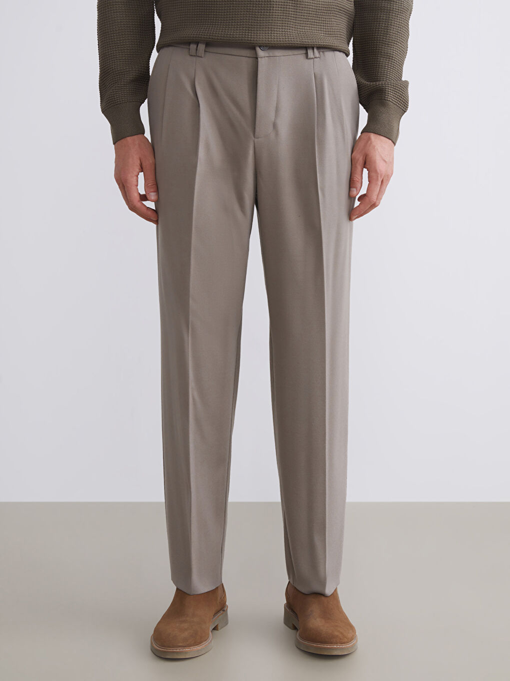 Relaxed Fit Men's Trousers-1