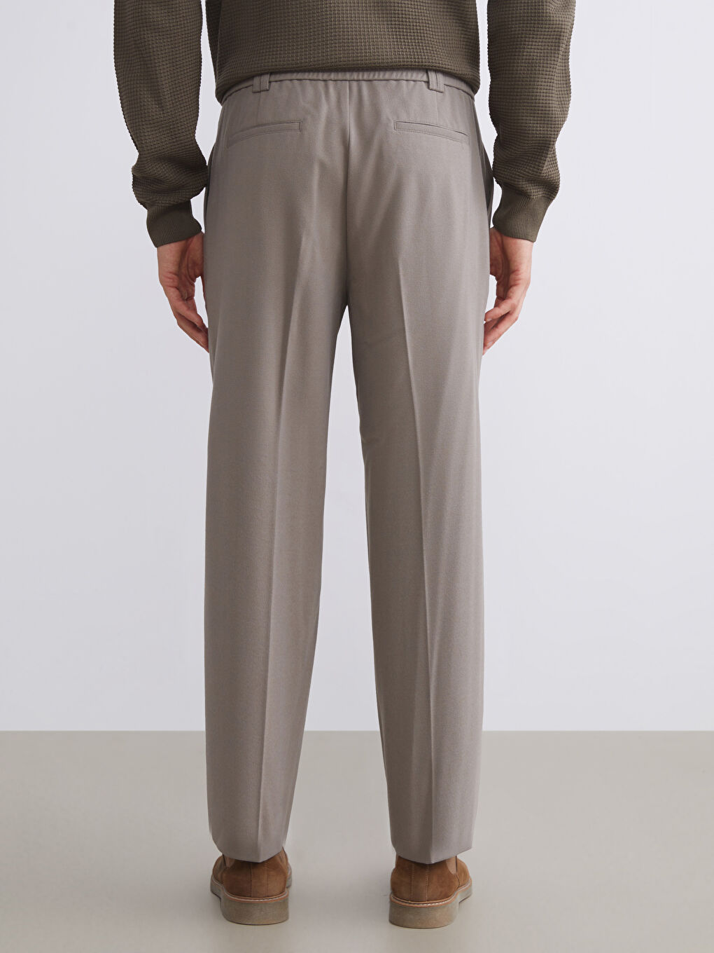 Relaxed Fit Men's Trousers-3