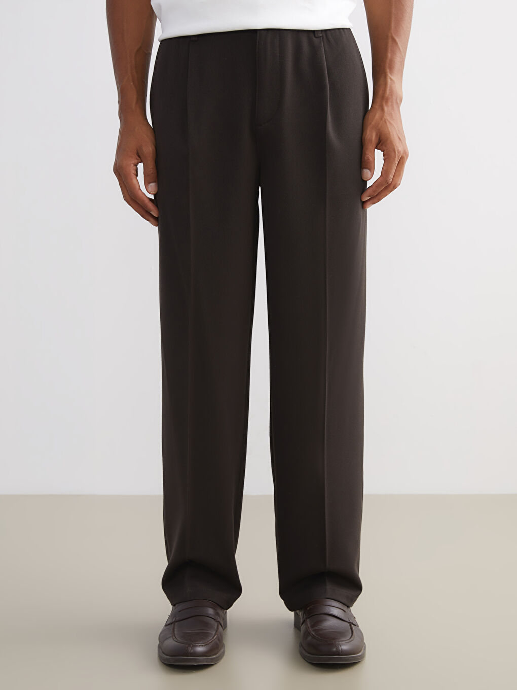 Relaxed Fit Men's Trousers-2
