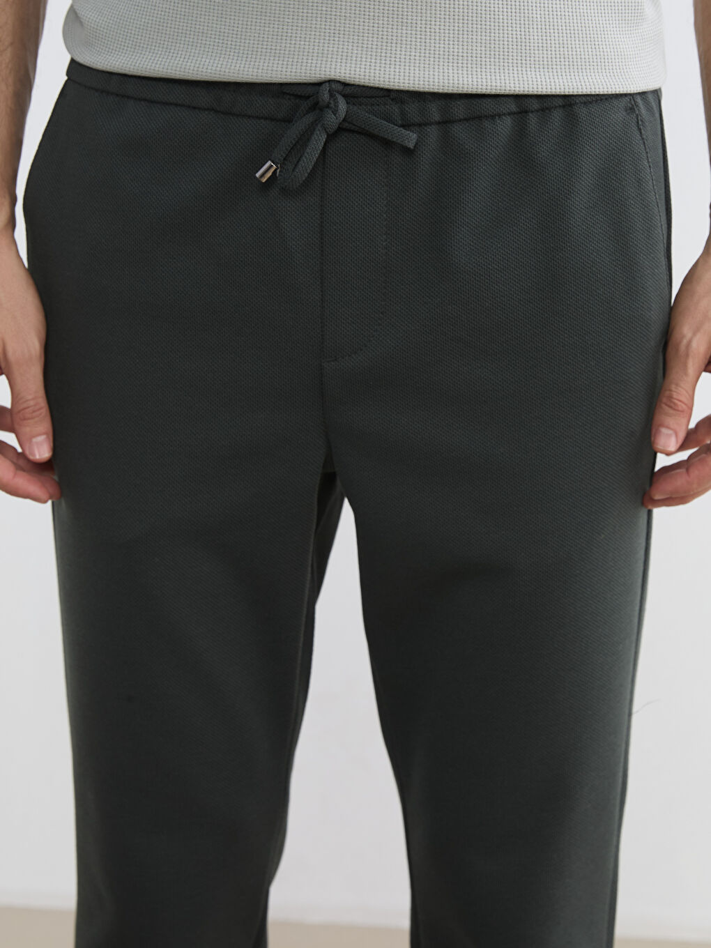 Standard Fit Men's Trousers-5