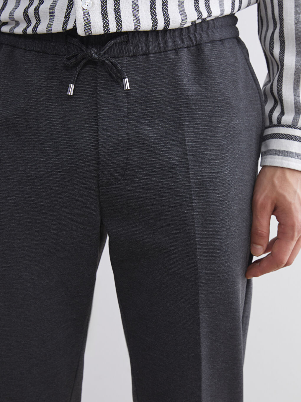 Standard Fit Men's Trousers-2