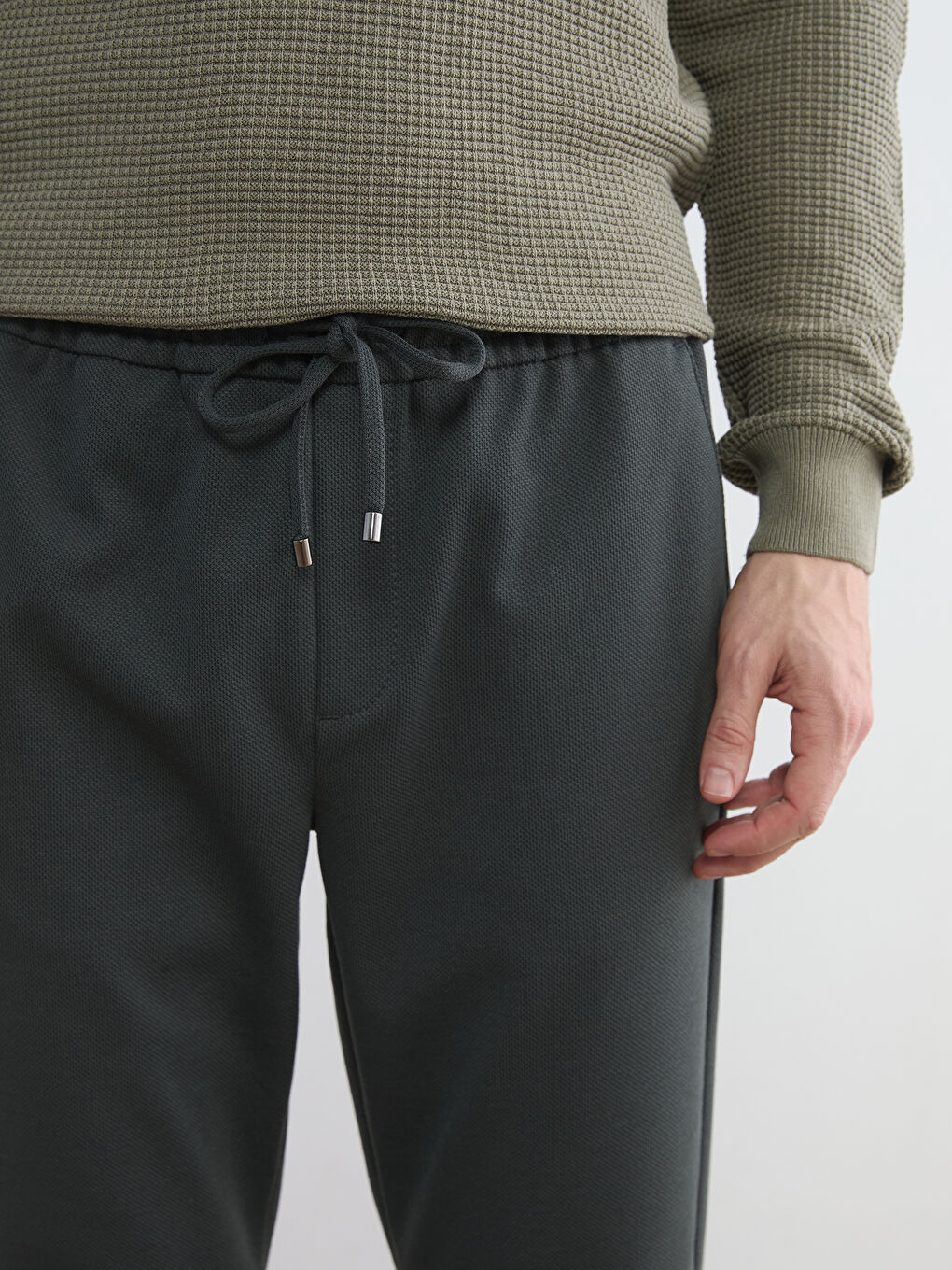 Standard Fit Men's Trousers-4