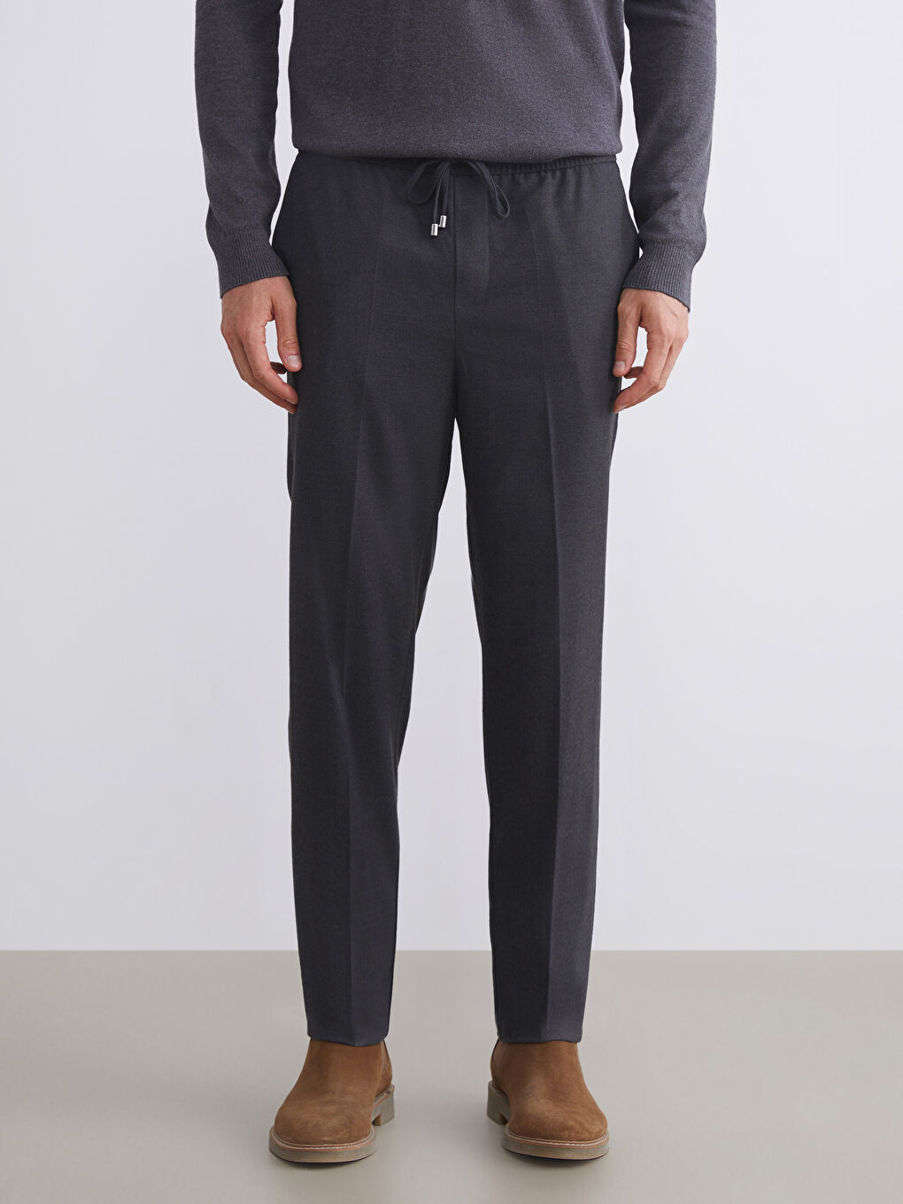 Standard Fit Men's Trousers-1