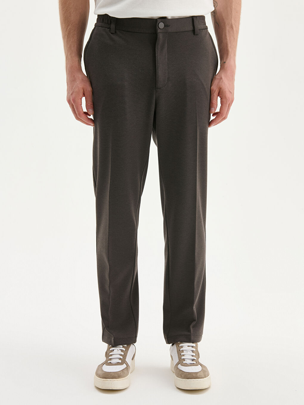 Standard Fit Men's Trousers-1