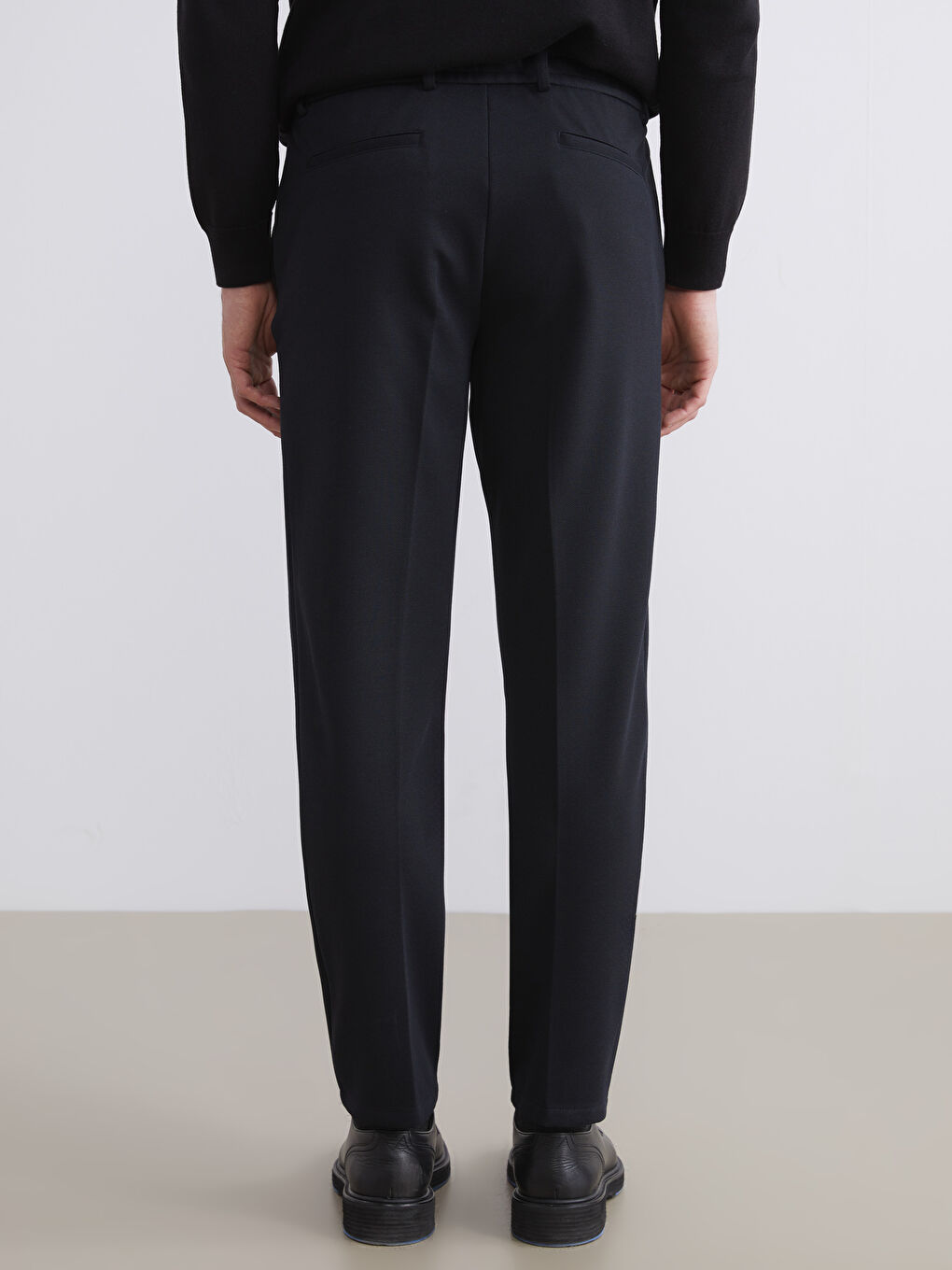 Lacivert Standart Kalıp Erkek Pantolon-3