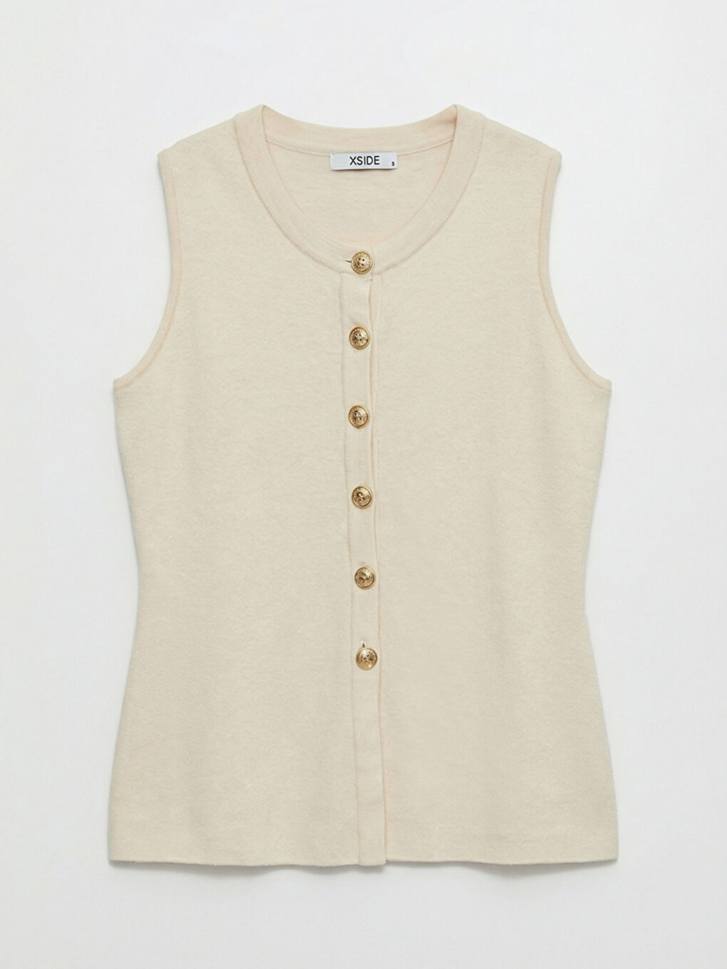 Жінка БЕЖЕВИЙ Жилетка