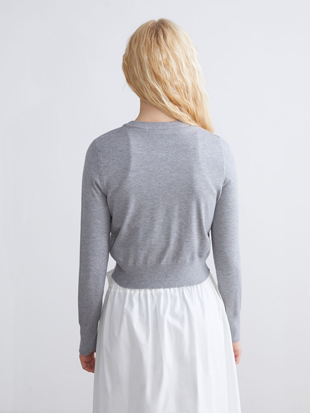 XSIDE Woman GREY Cardigan -W55186Z8-Z2Y