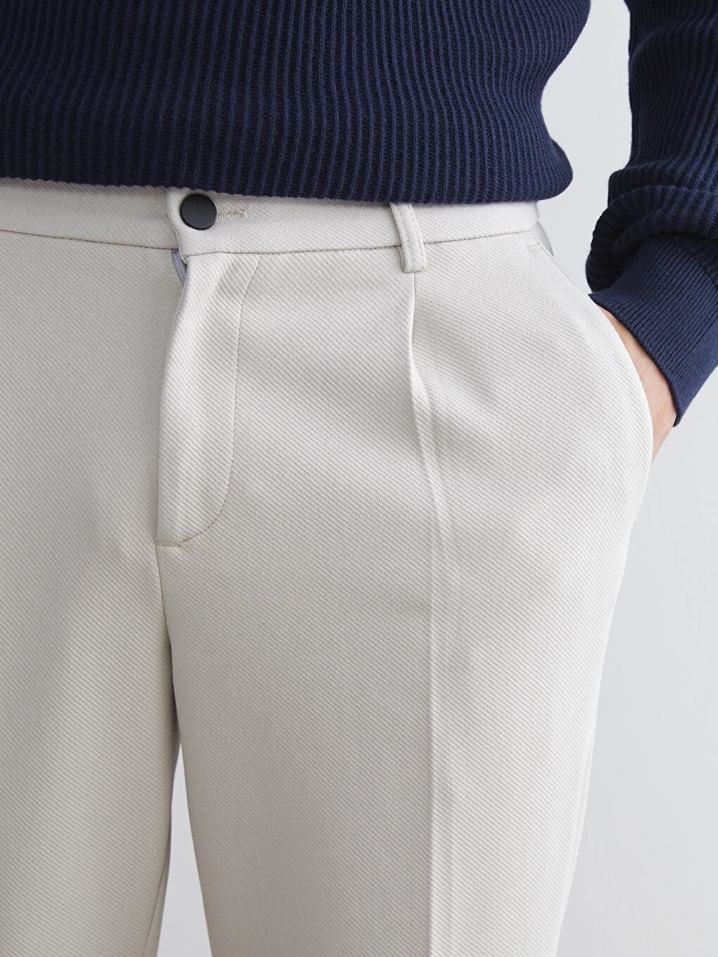 Standard Fit Men's Trousers-2