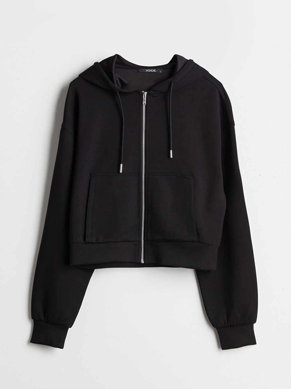 Hooded Women's Thick Zip-Up Sweatshirt-4