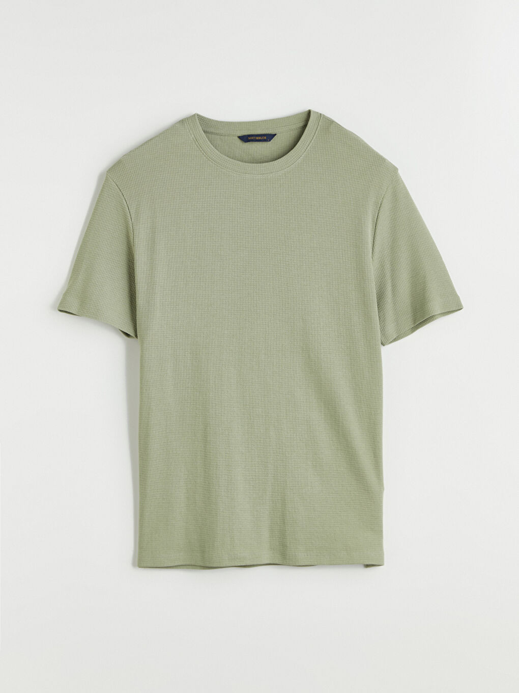 SOUTHBLUE Crew Neck Plain Men's T-Shirt -W55214Z8-DYG