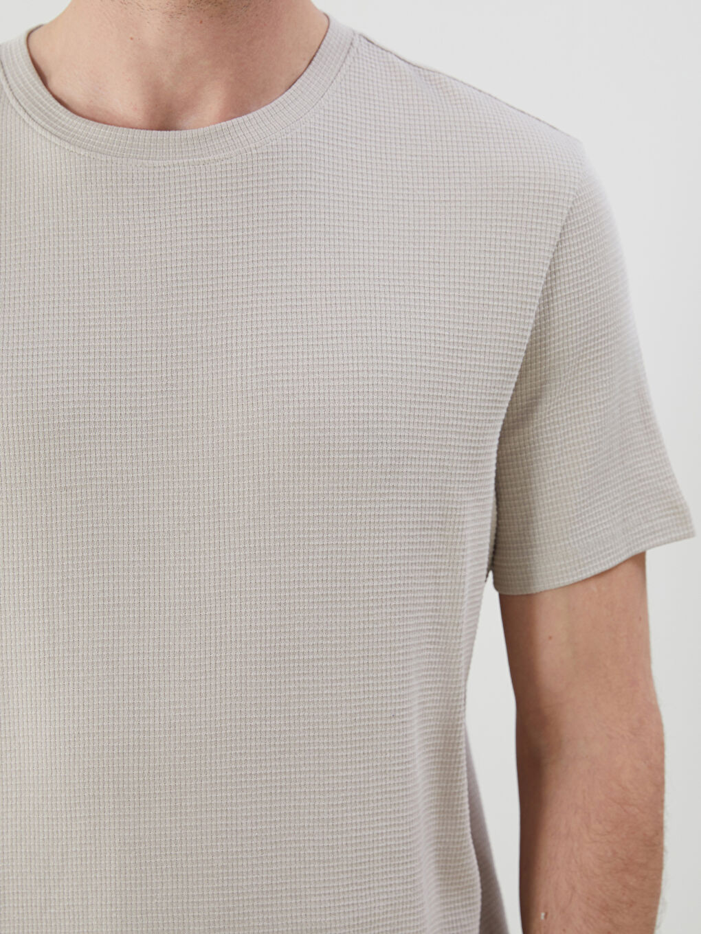 SOUTHBLUE Crew Neck Plain Men's T-Shirt -W55214Z8-J0B
