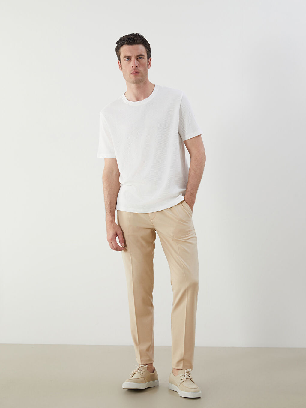 SOUTHBLUE Crew Neck Plain Men's T-Shirt -W55214Z8-R9J