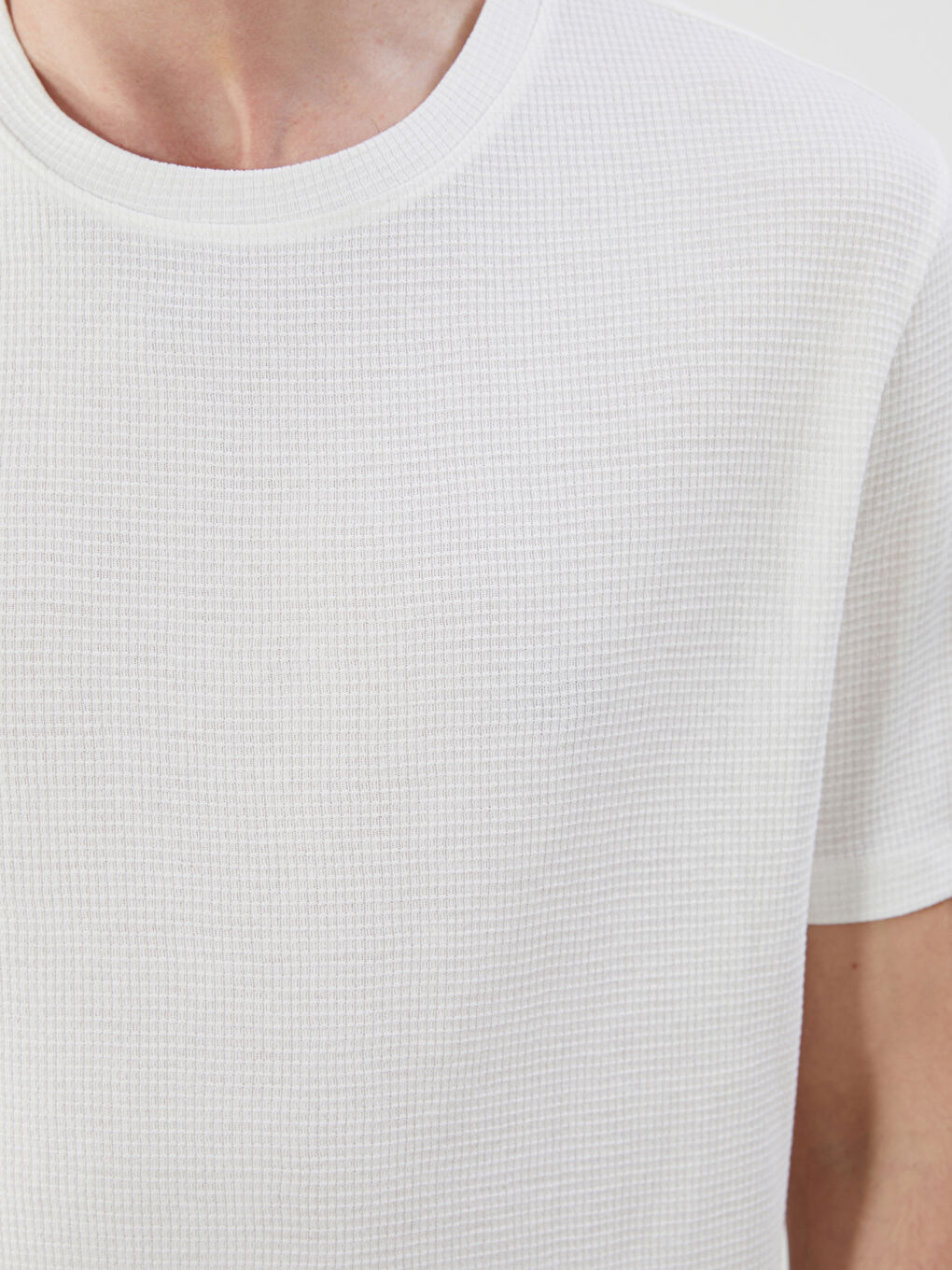 SOUTHBLUE Crew Neck Plain Men's T-Shirt -W55214Z8-R9J